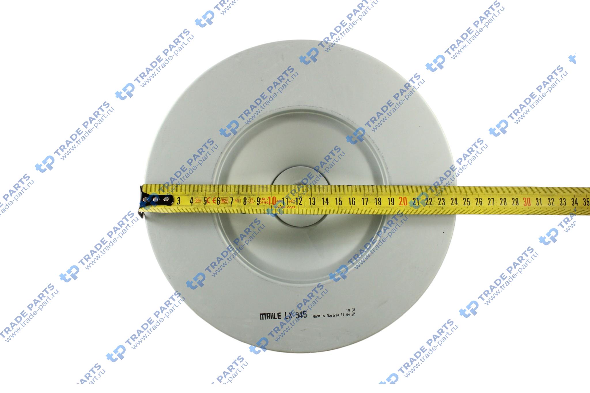 Реальная фотография фильтр воздушный man/iveco/daf