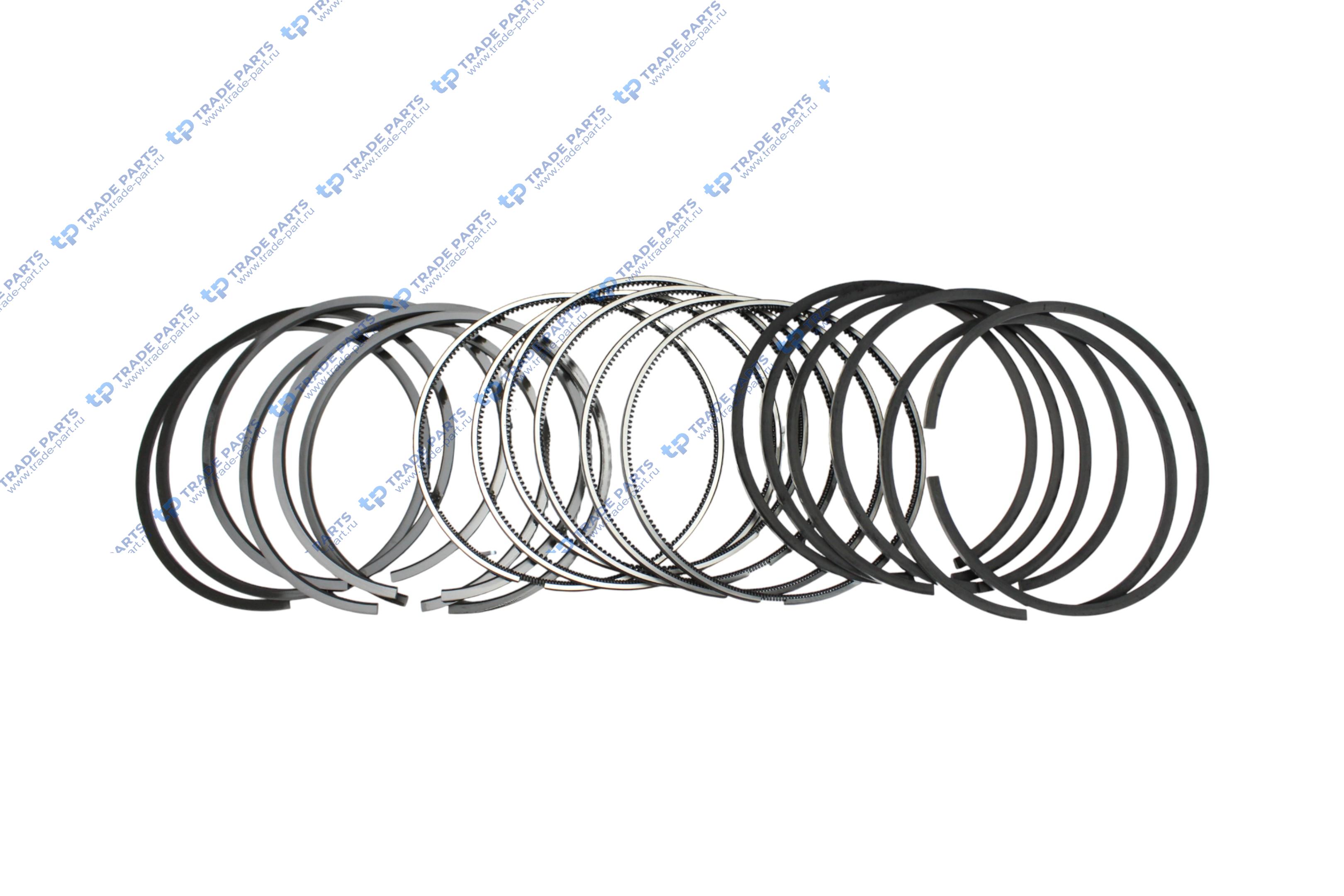 Реальная фотография кольца поршневые (комплект 18 шт),стальные wp13 huatai