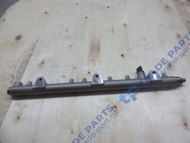 Реальная фотография топливная рампа howo t5g