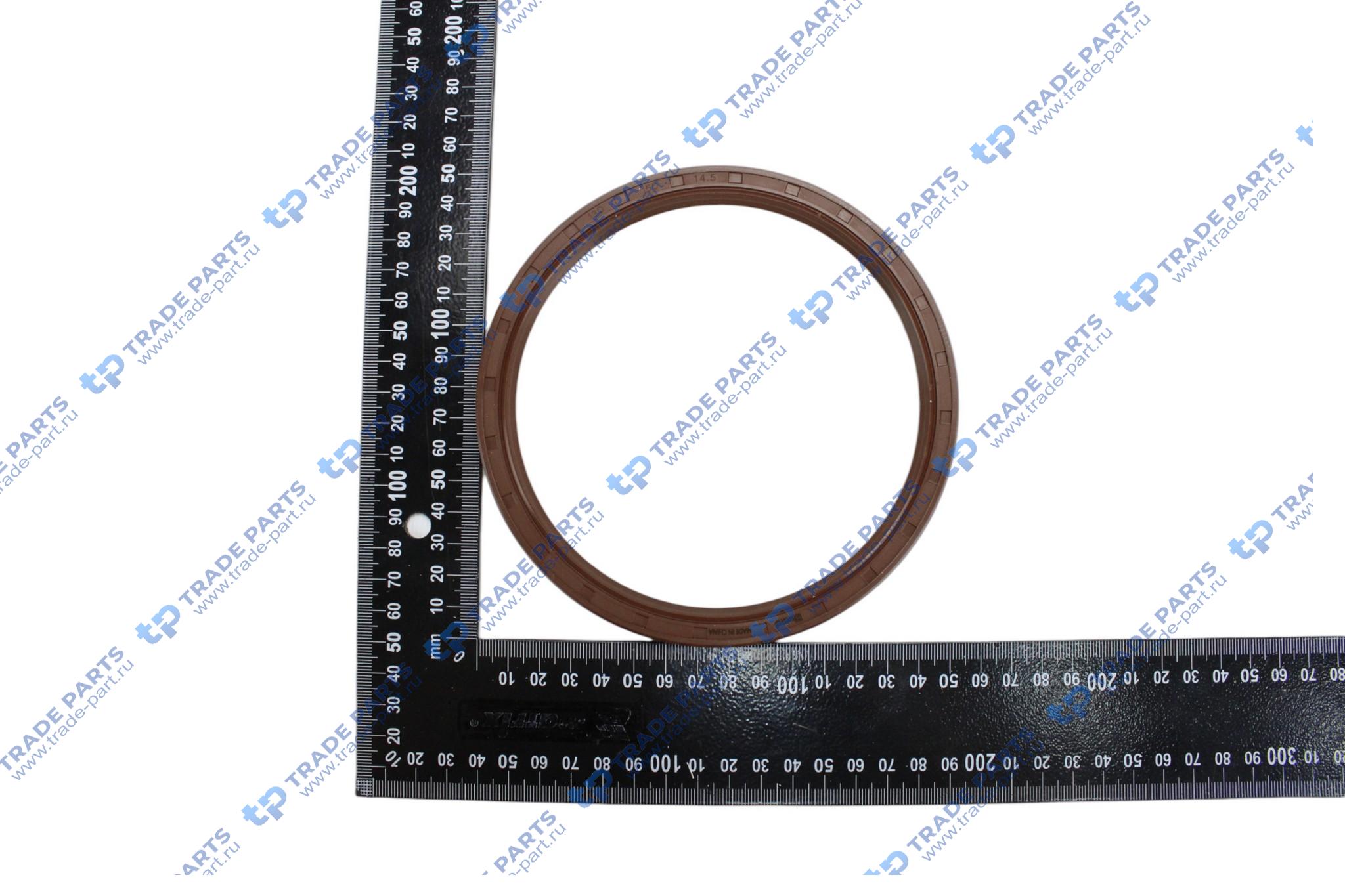 Реальная фотография сальник коленвала задний shanghai d6114b  d02a-118-02b huatai