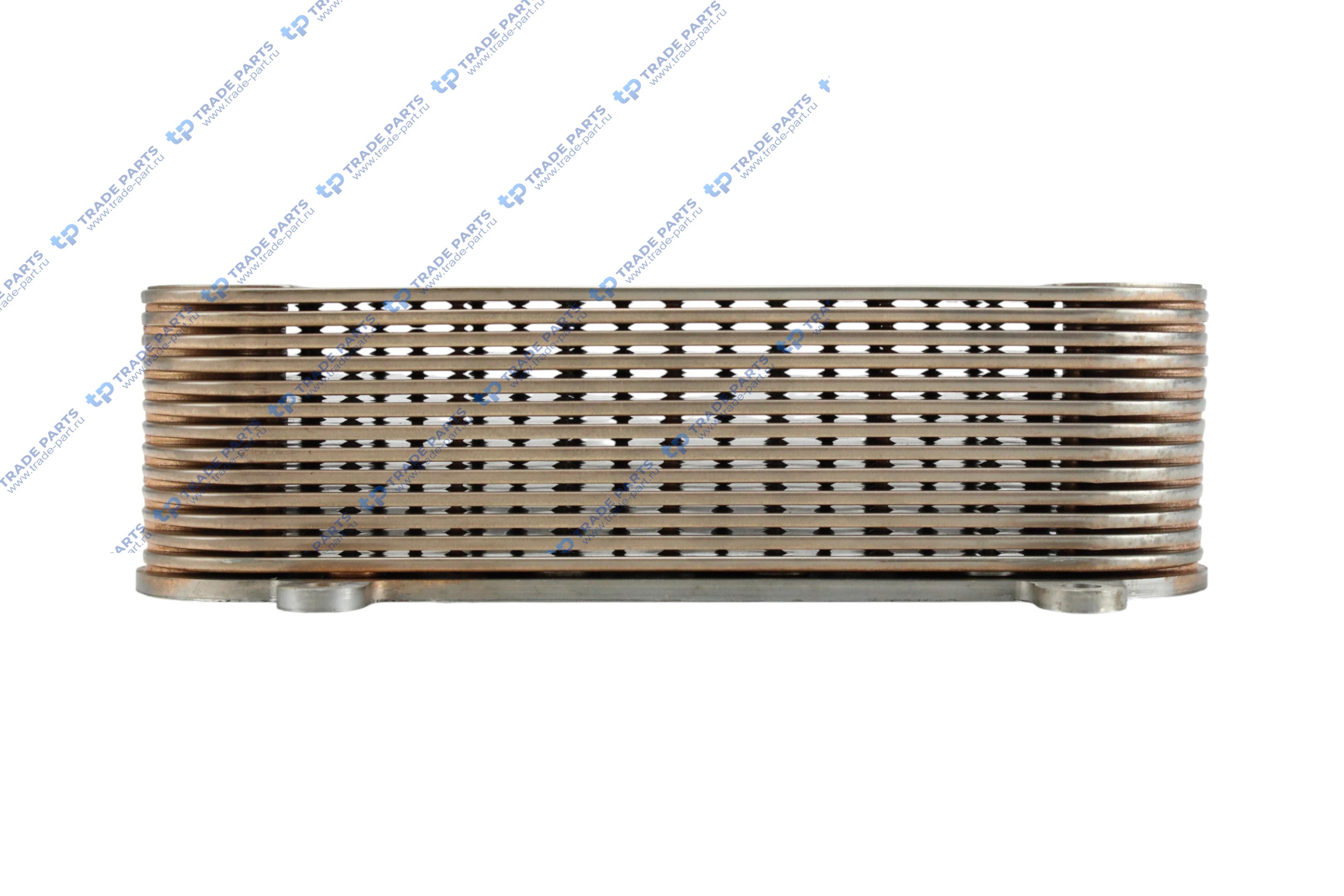 Реальная фотография радиатор масляный (маслоохладитель) wp13 shacman x3000/f3000 huatai