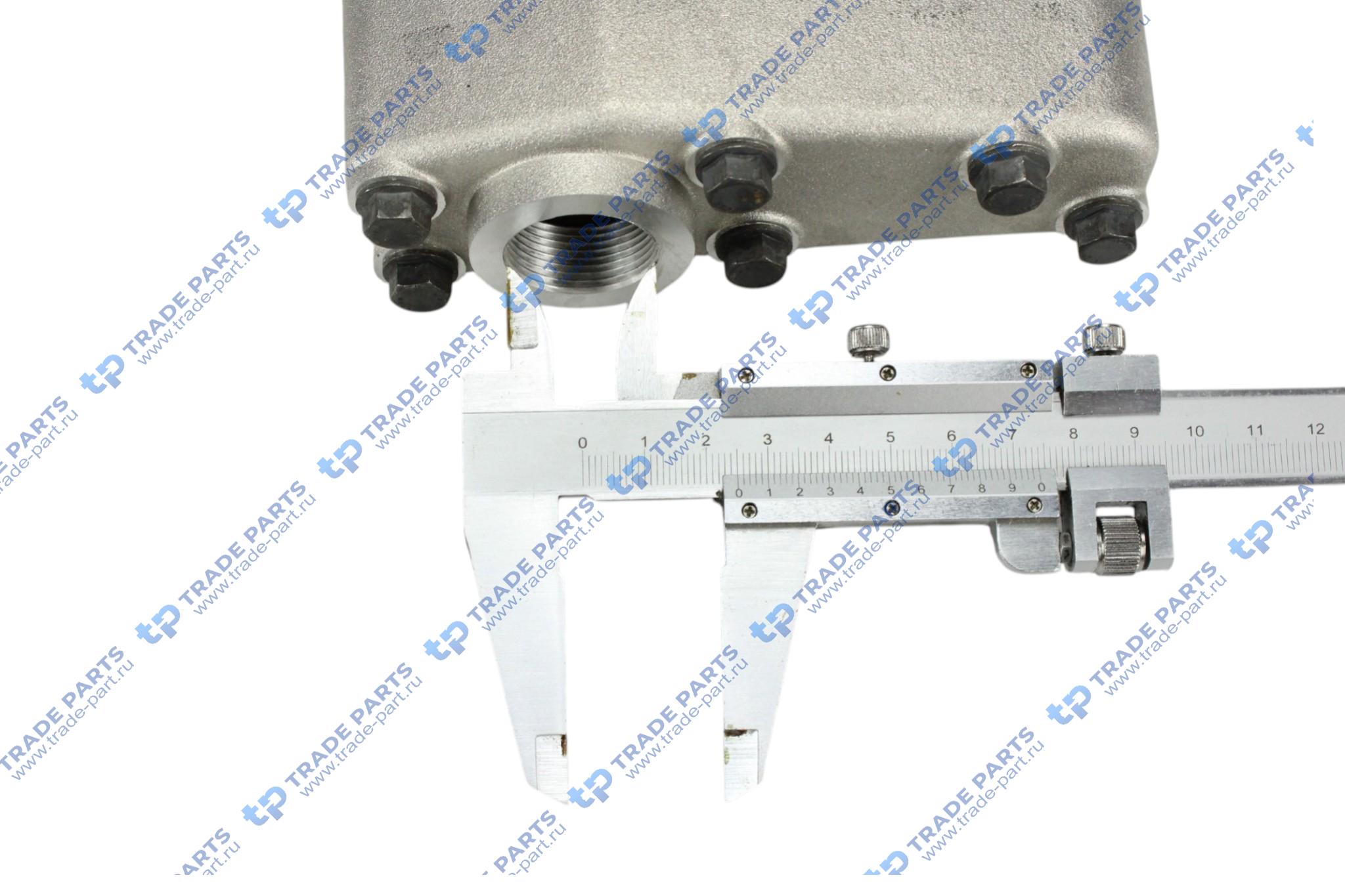 Реальная фотография головка компрессора mb actros om501/502 (1-цилиндровый) в сборе euro 4, 5