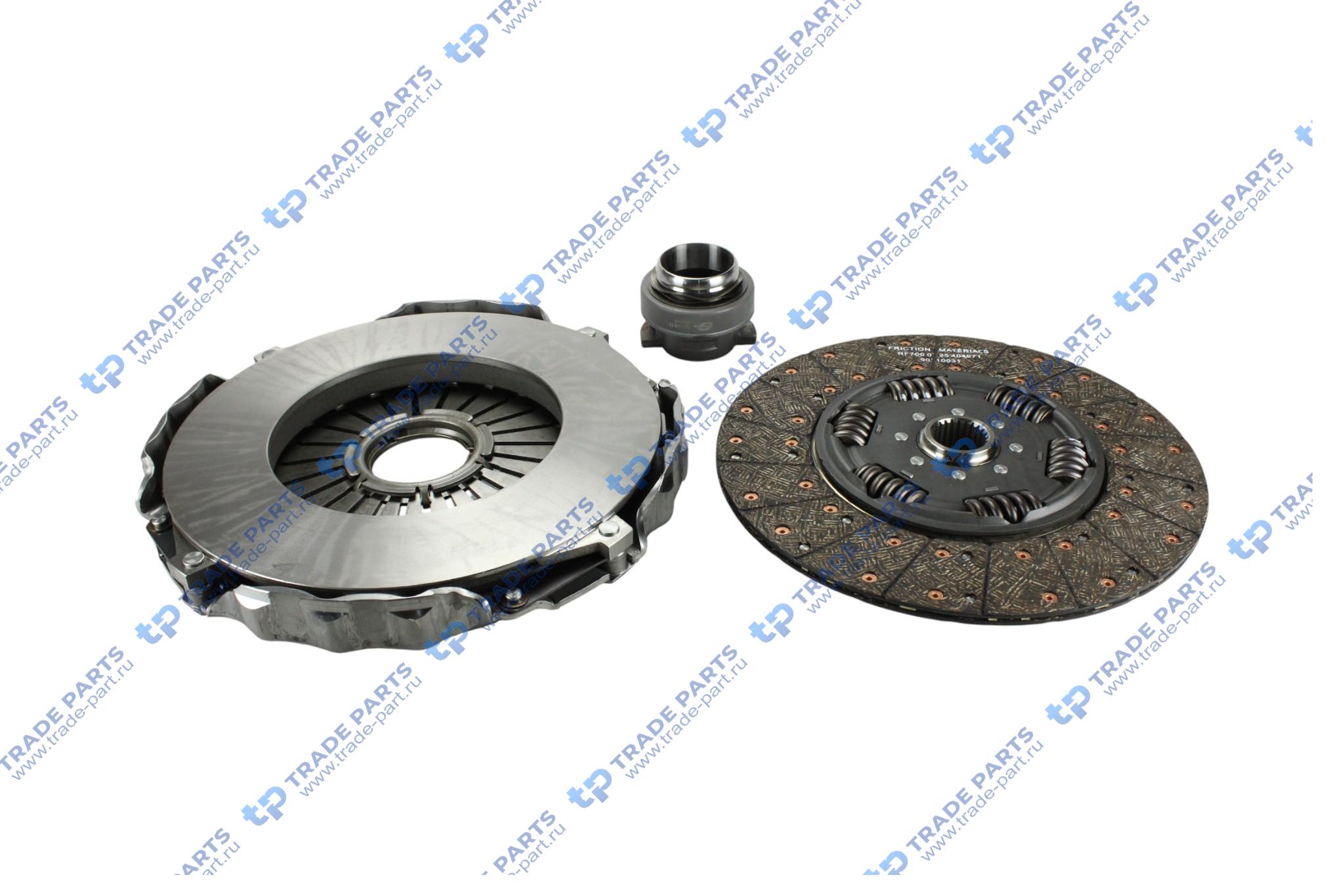 Реальная фотография комплект сцепления scania dc9/11/12,dsc9/11/12/14,dt12 grs920 r (k432-33/35/39) 430 mm.