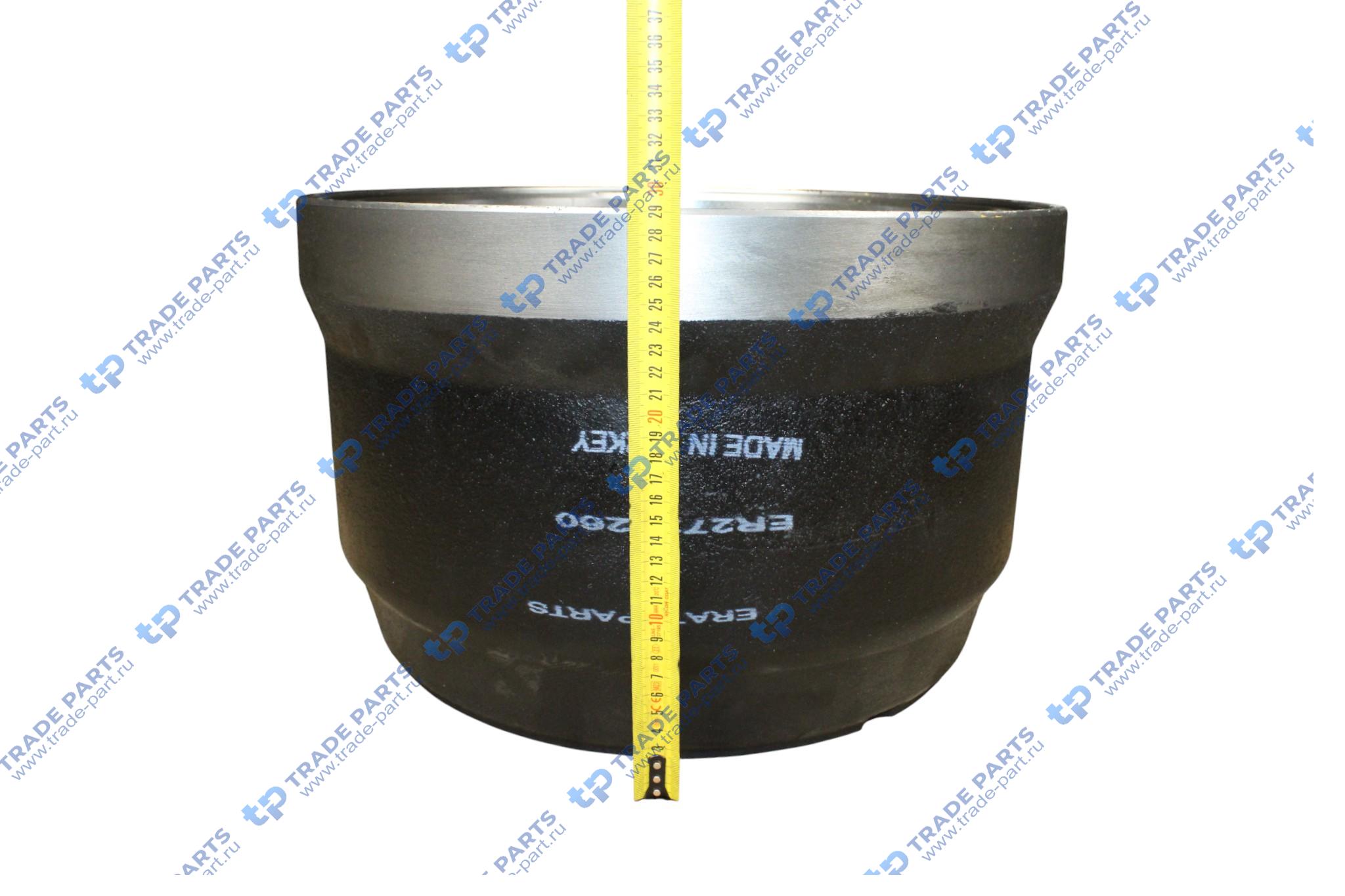 Реальная фотография барабан тормозной 410x200/210 h=258 d=285/335 n10x23 задний iveco eurotech 190e34/38/42 пр-во турция