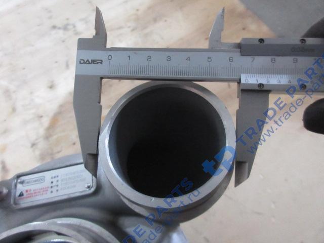 Реальная фотография турбокомпрессор j6 350 л.с. faw-3252 hx40w 2011 5 болтов d=100mm