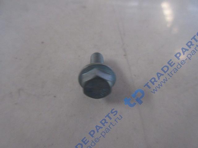 Реальная фотография болт m6x16 - 10.9 - man183 - b1 шестигранный с фланцем howo t5g, sitrak c7h