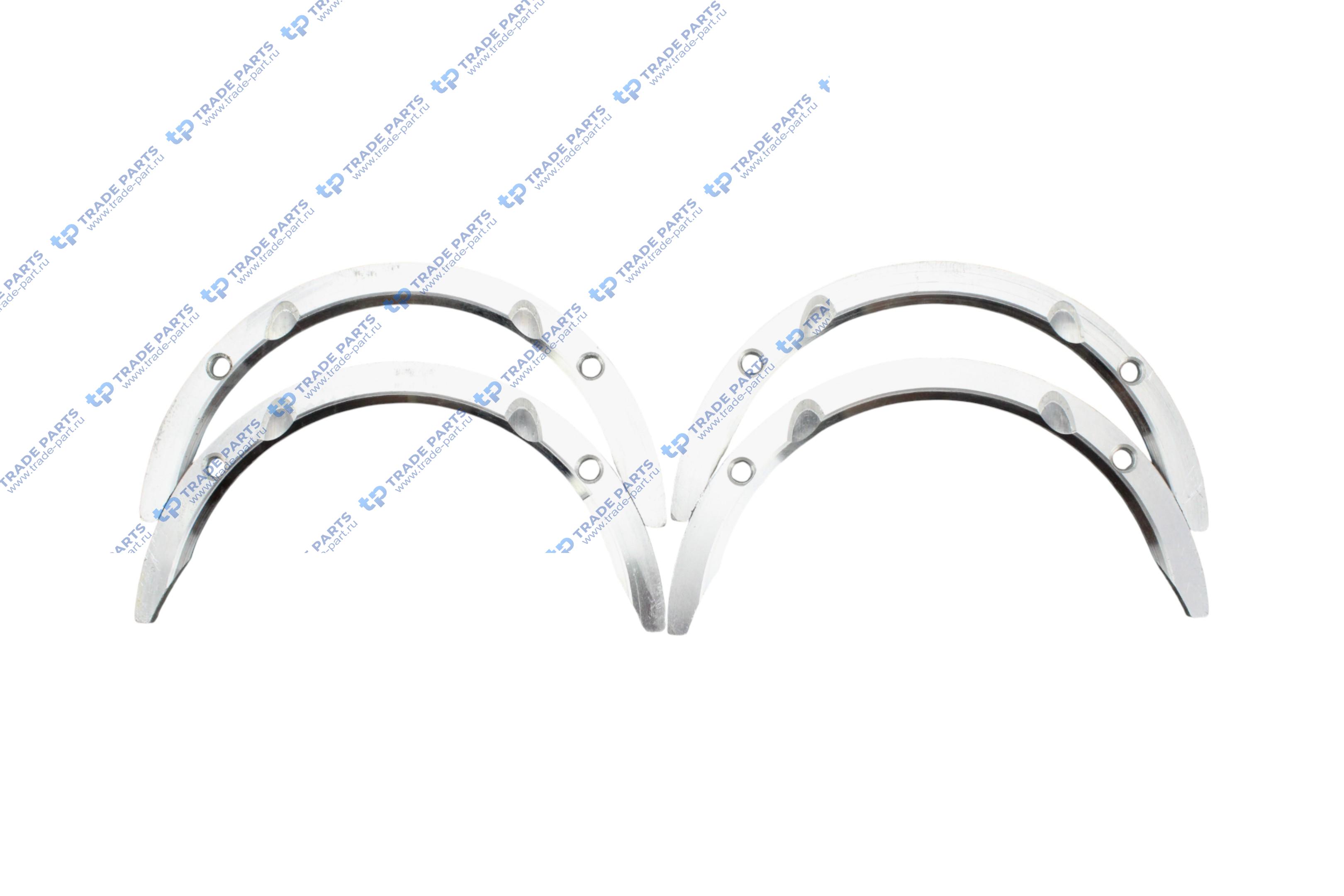 Реальная фотография полукольца коленвала yuchai yc6105/6108g  6105q-1005058a huatai