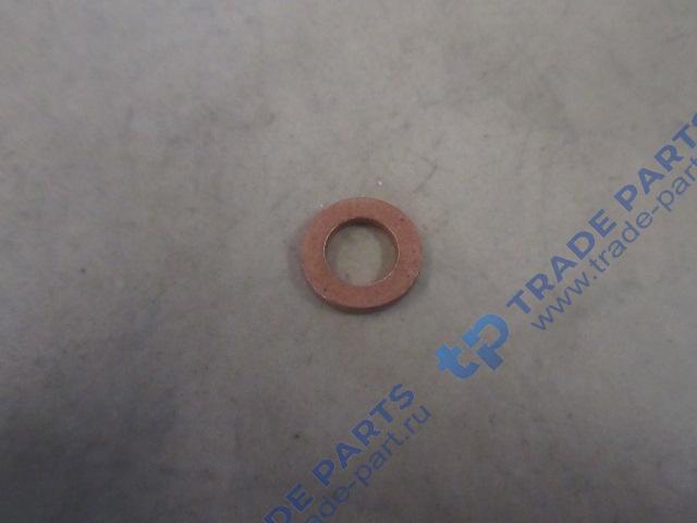 Реальная фотография шайба форсунки медная (10x20x2)