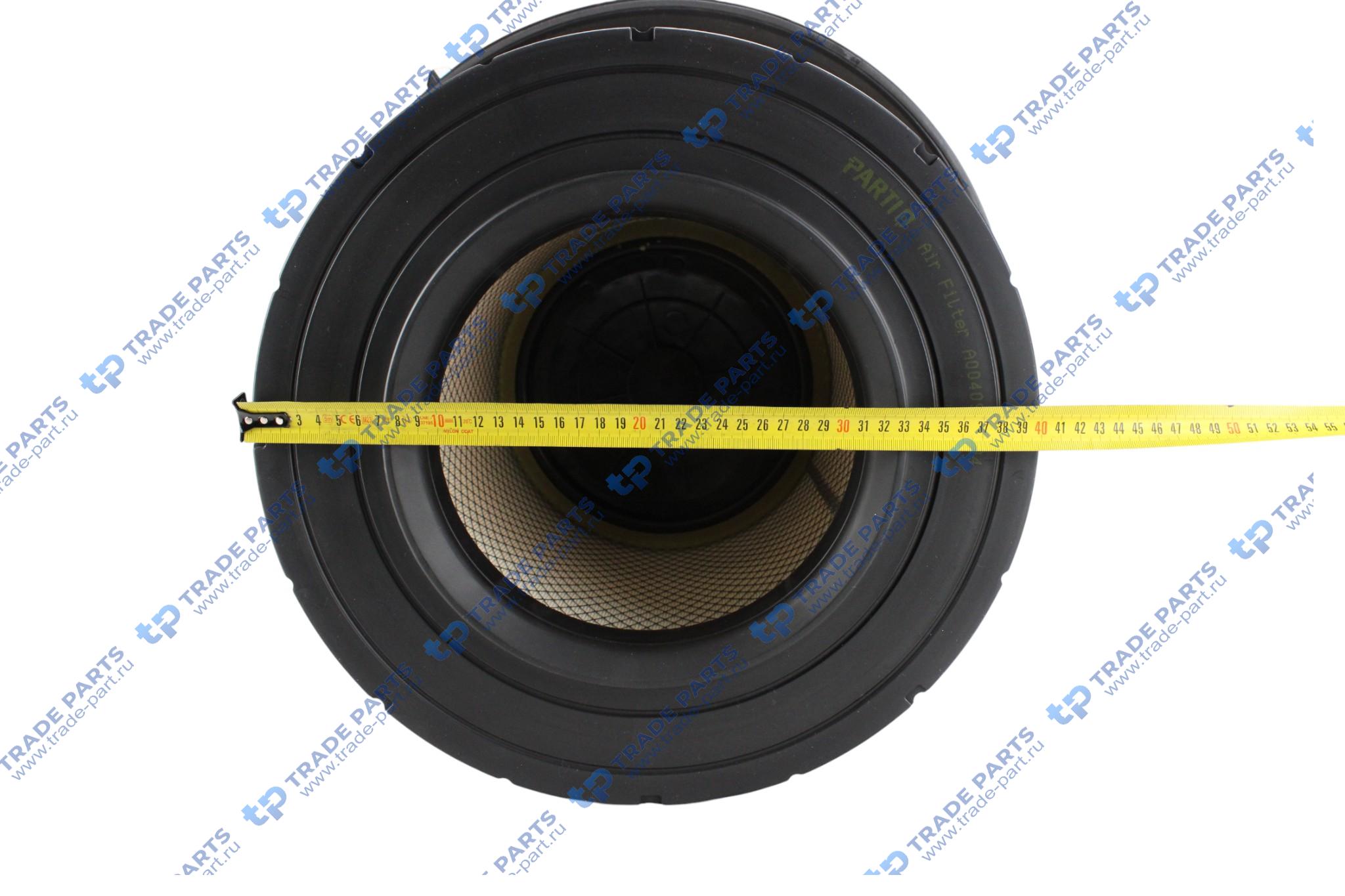 Реальная фотография фильтр воздушный c многоразовой крышкой 520х520х348 mb actros ii, axor