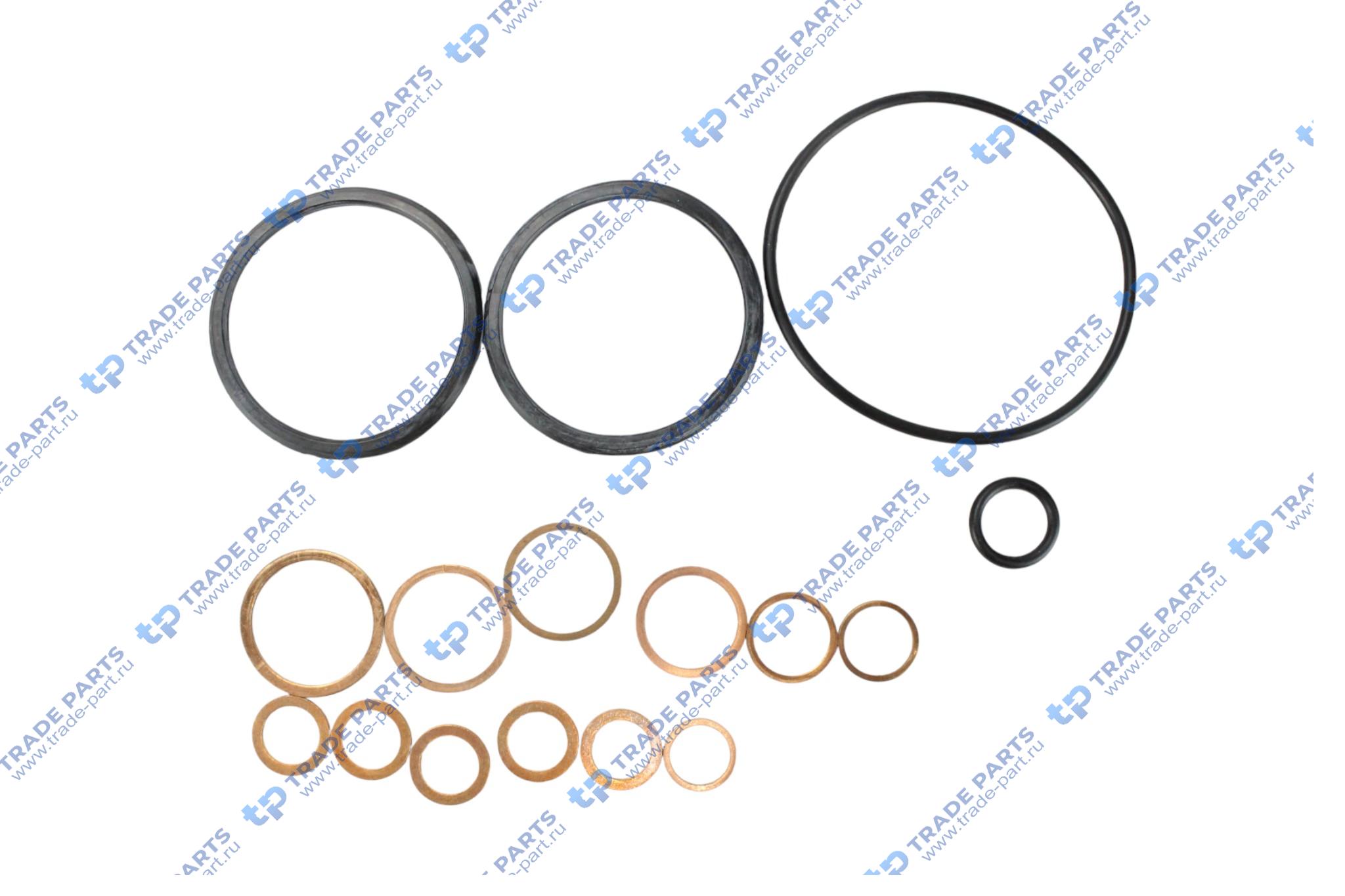 Реальная фотография нижний комплект прокладок двс om457; axor; с сальниками к/в и маслосъёмными колпачками