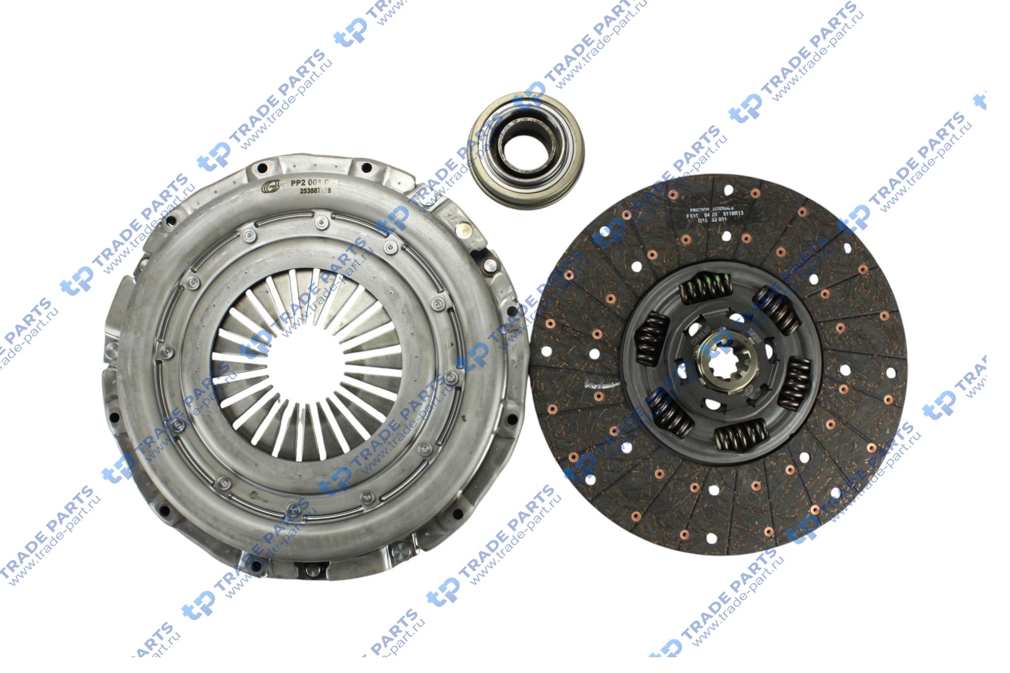 Комплект сцепления 362DTE 1 1\2'-10N \RVI Midlum 150\180\210\220\270 00>