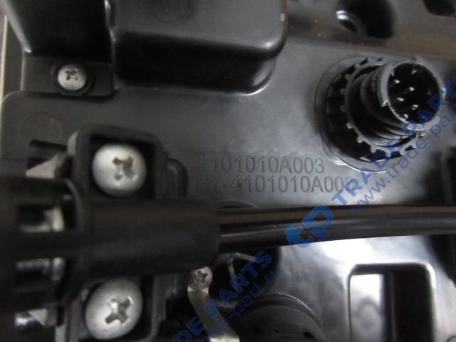 Реальная фотография фара левая передняя chenglong h7