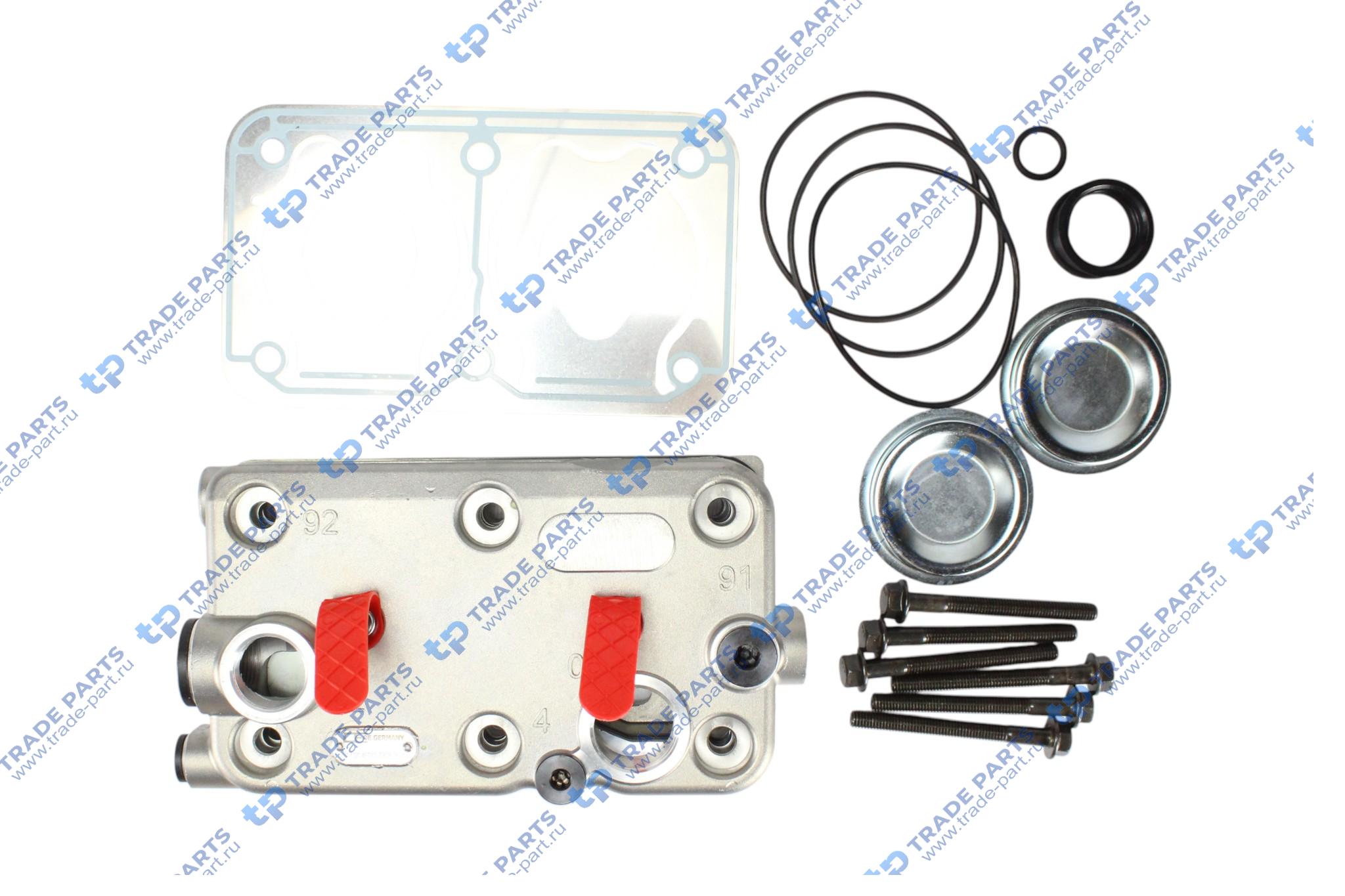 Реальная фотография головка блока компрессора mb om 457 la/hla, om 460 la