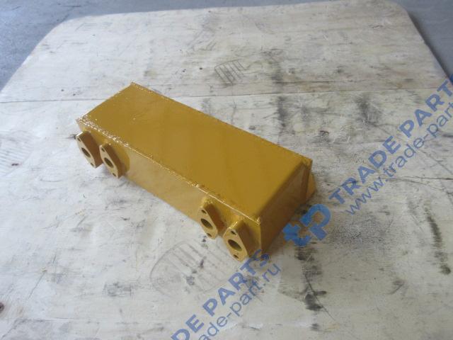Реальная фотография радиатор масляный ( теплообменник) кпп shantui sd16
