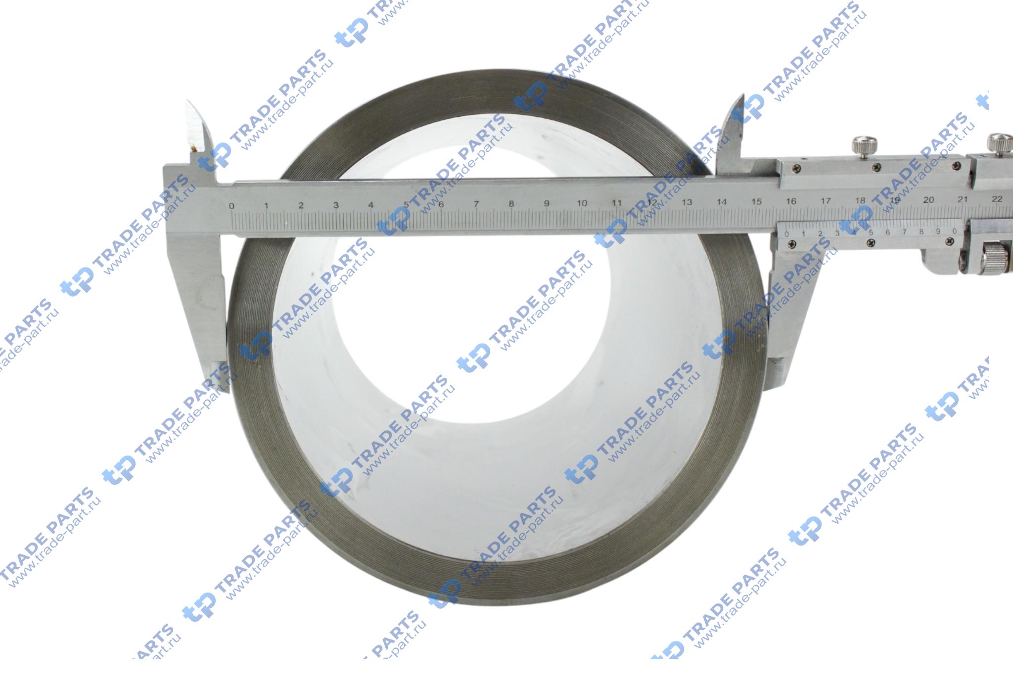 Реальная фотография гильза цилиндра a=142 c=159 l=257 h+f=9,95 (с упл. кольцами) mb om 471 la без огнеупорного кольца