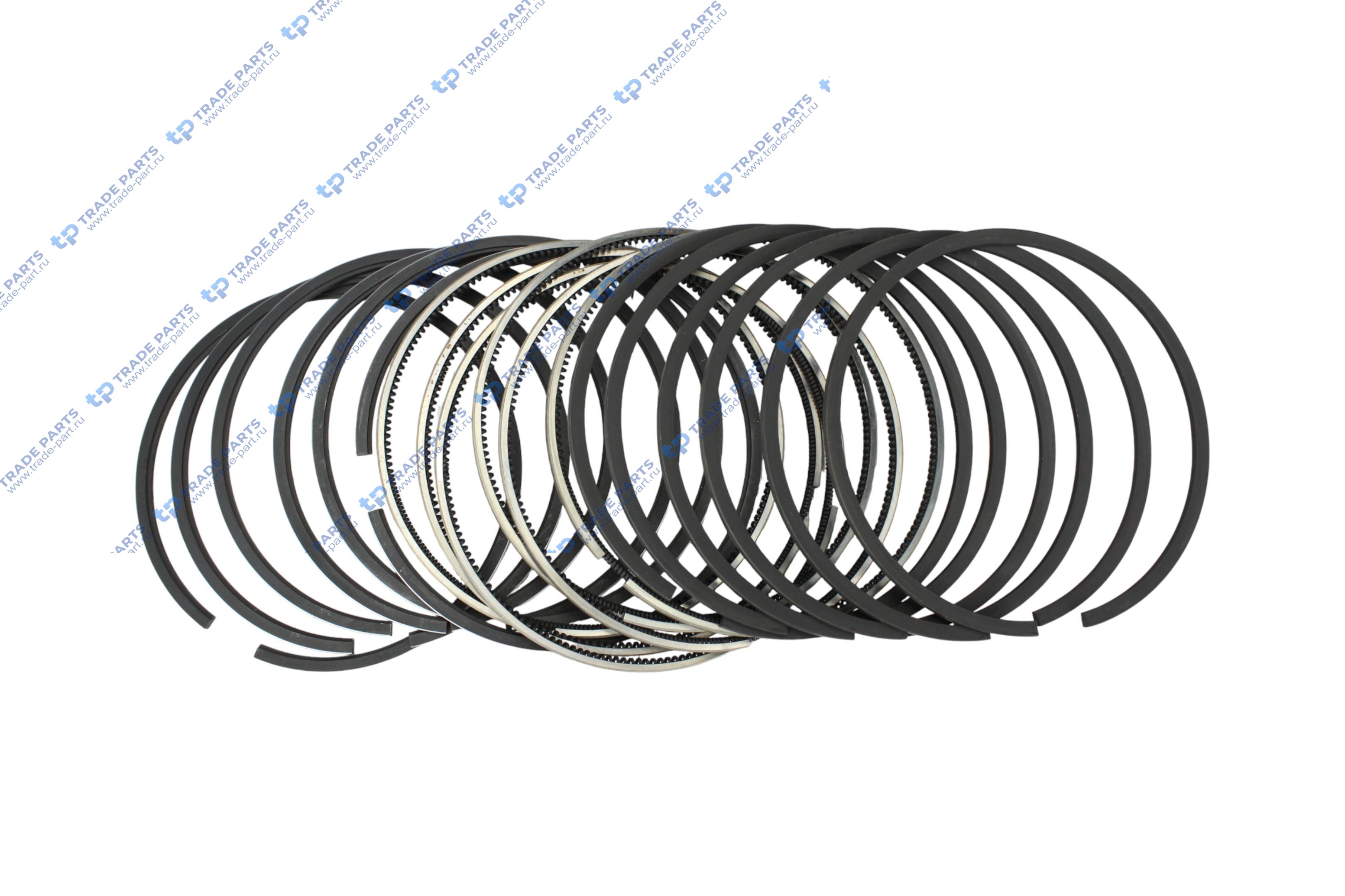 Реальная фотография кольца поршневые (комплект 18 шт) ca6dm2,j6 huatai