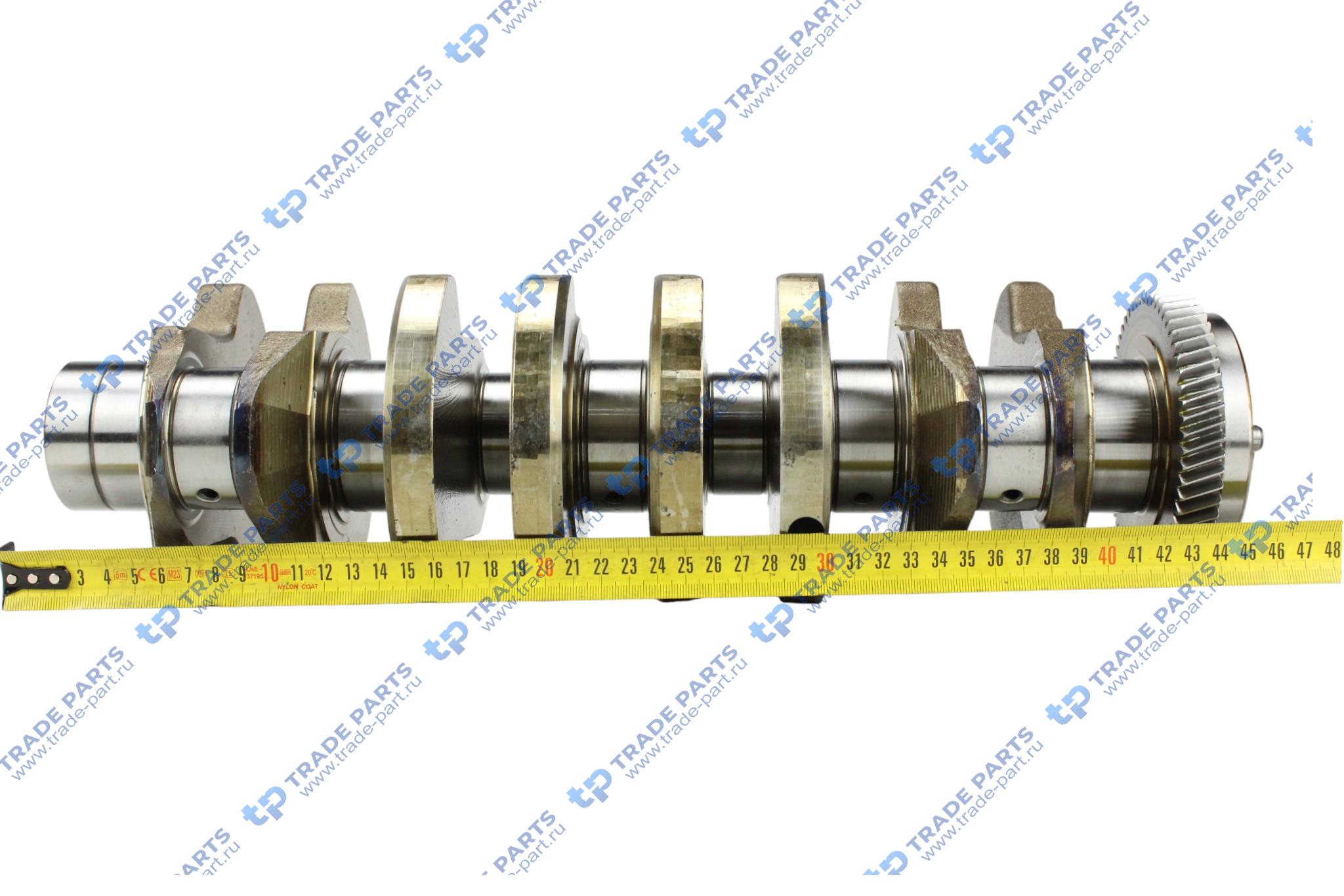 Реальная фотография вал коленчатый mb  om 651 8 противовесов