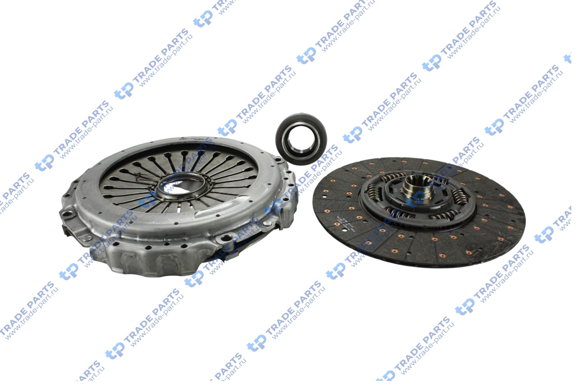 Реальная фотография комплект сцепления man tgs, tgx zf as-tronic amt 430 mm.