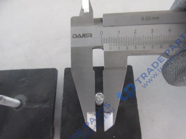 Реальная фотография колодки стояночного тормоза cdm 833/855 комплект 2 шт.