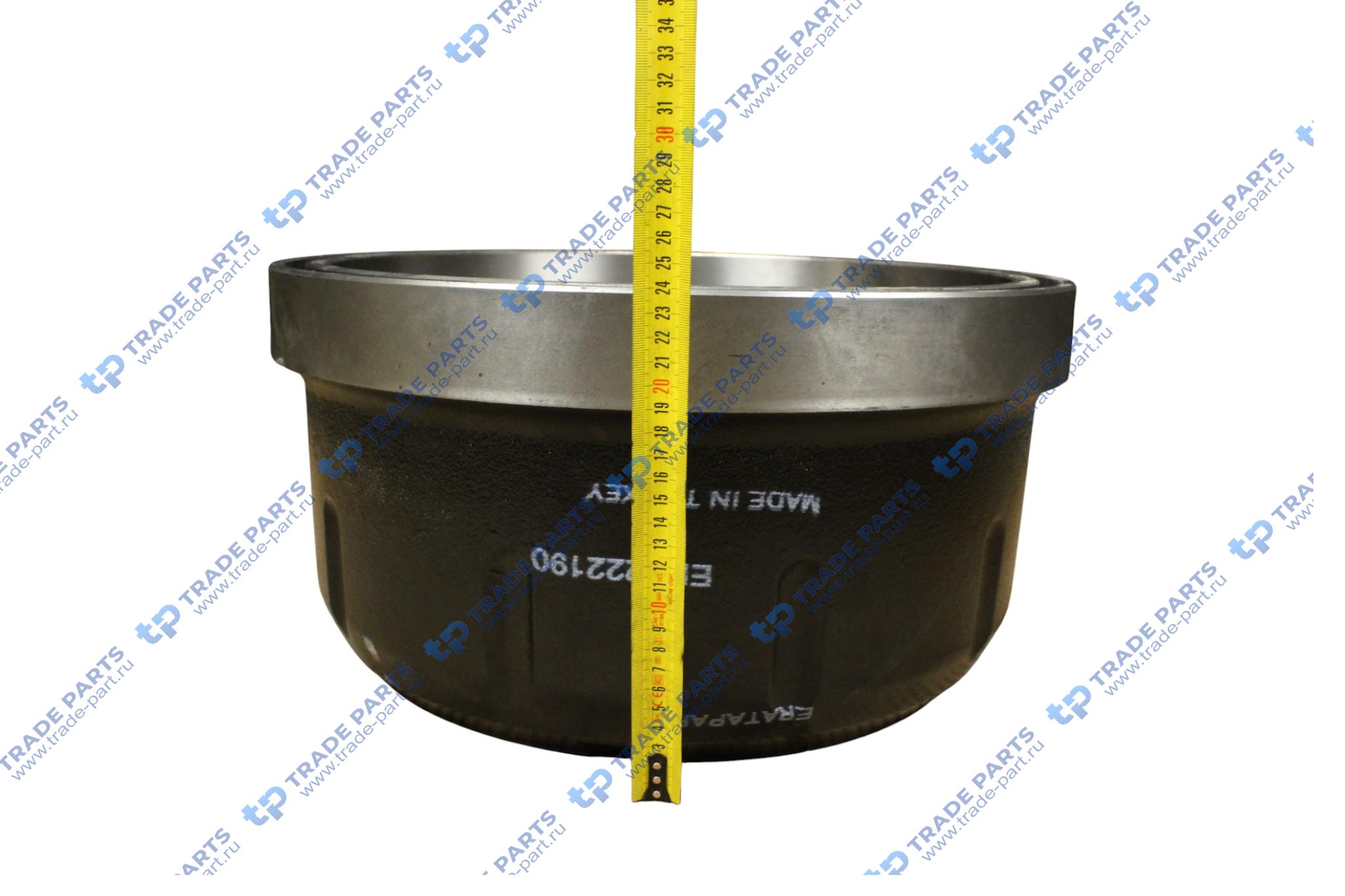 Реальная фотография барабан тормозной mb 410x181 передний actros пр-во турция