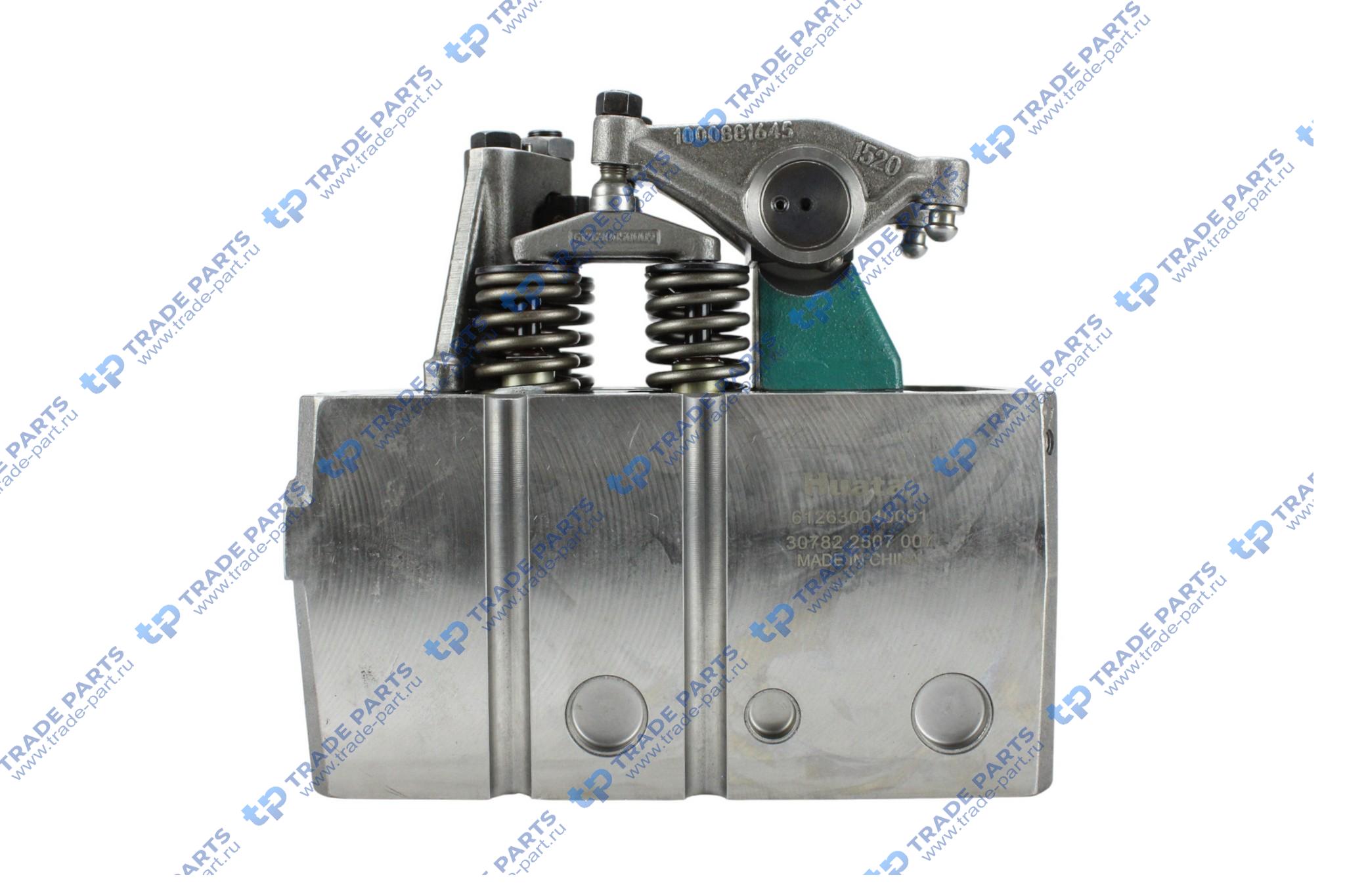 Головка блока цилиндра в сборе с клапанами WP12  612630040001 HUATAI