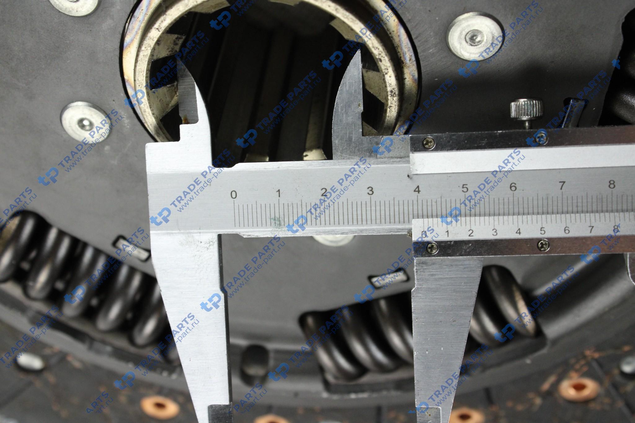 Реальная фотография комплект сцепления d430 (корзина+выжимн.подш.+диск) iveco stralis, eurostar eurotech,eurotrakker