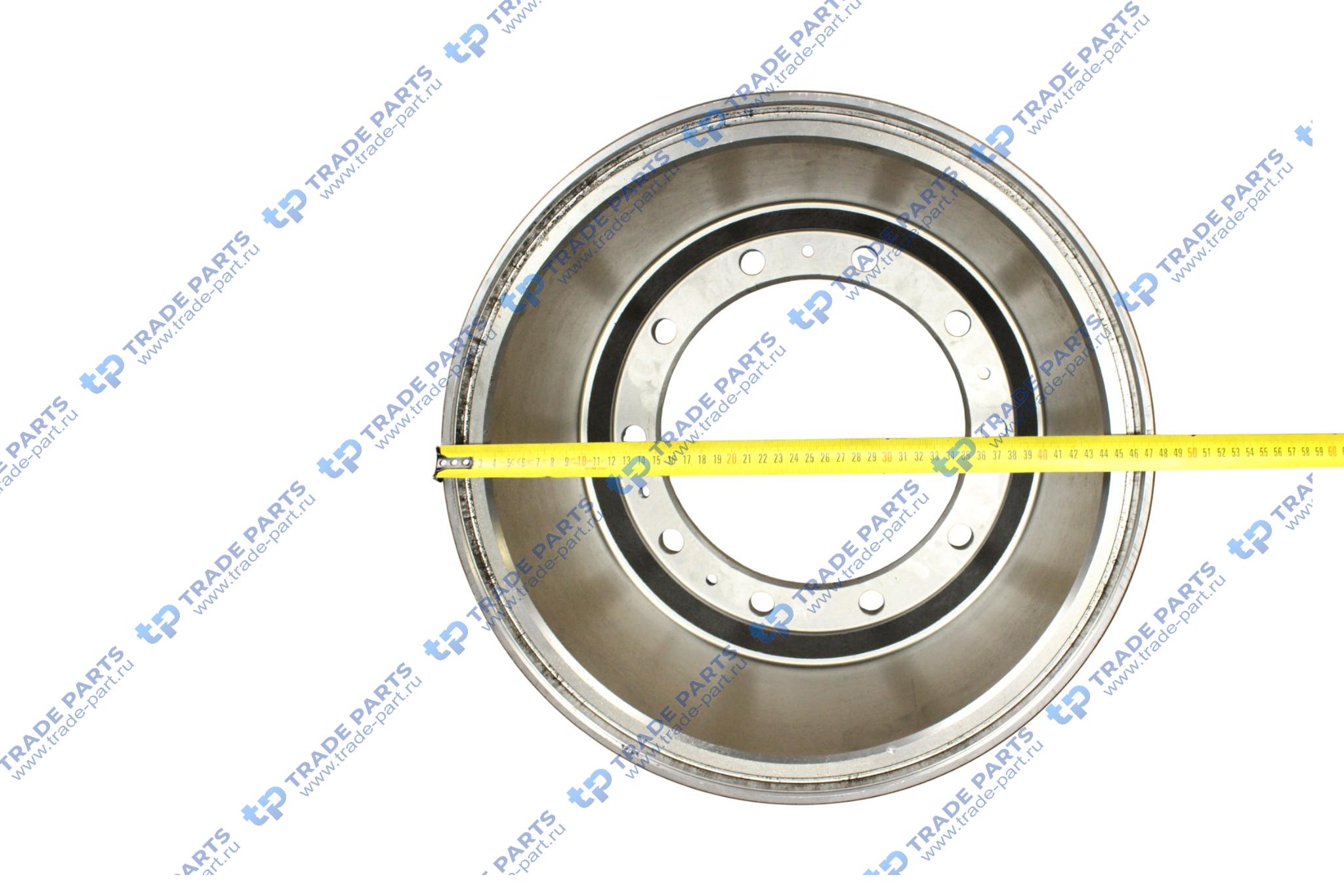 Реальная фотография барабан тормозной 410x200/210 h=258 d=285/335 n10x23 задний iveco eurotech 190e34/38/42 пр-во турция