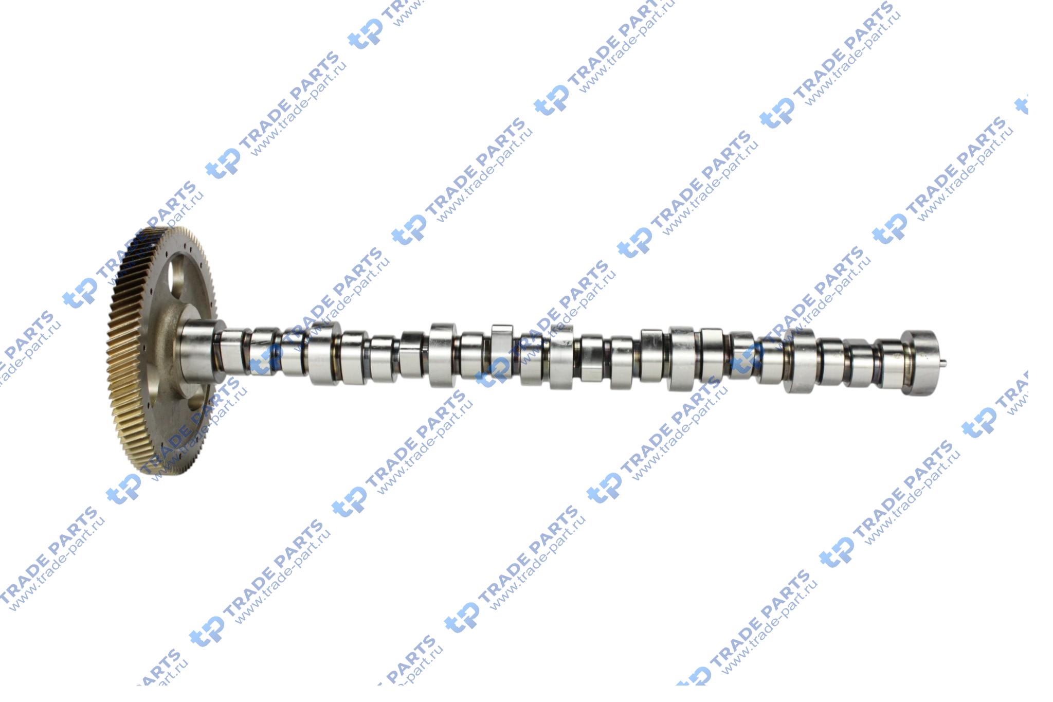 Реальная фотография вал распределительный с шестерней mercedes om906la om926la l=817,5 мм.