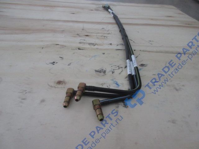 Реальная фотография трубки тормозные от крана ручного тормоза faw j6 качество о