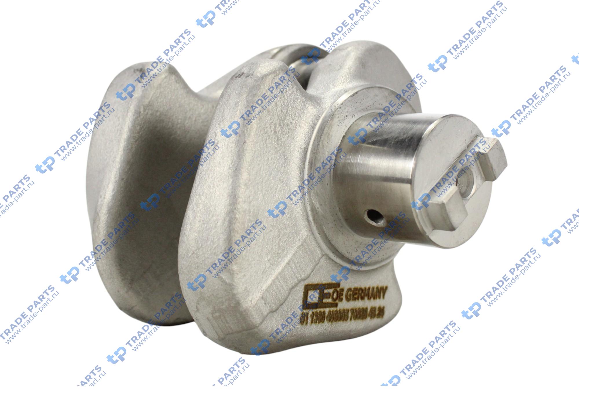 Реальная фотография коленвал компрессора 1-цил. man d2530 - d2866, mb om401 - om449