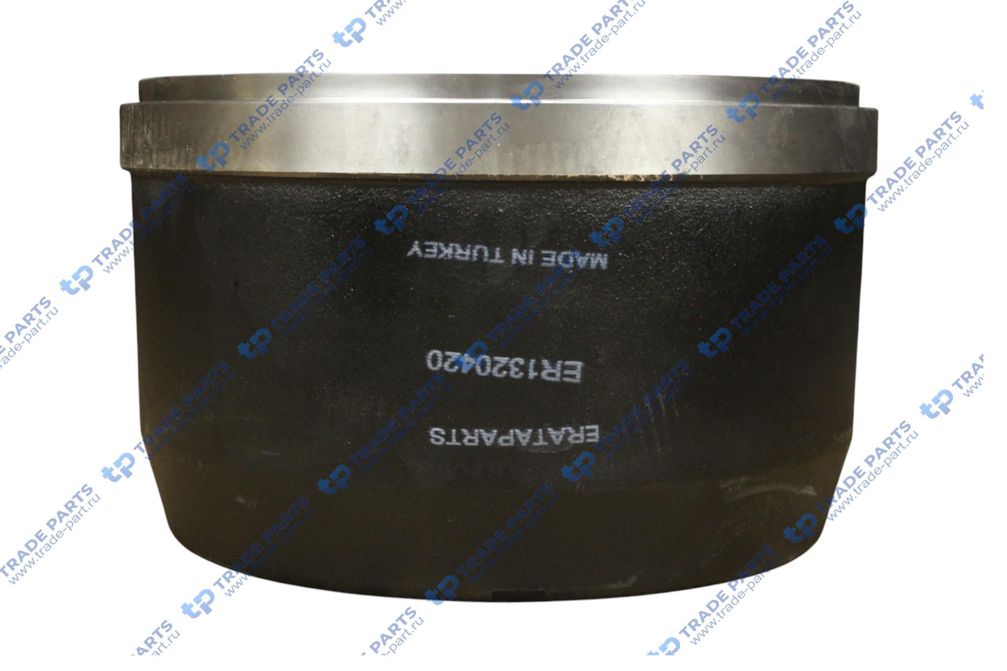 Барабан тормозной 420x200/216 H=287.5 d=285/335 n10x24 DAF пр-во ТУРЦИЯ