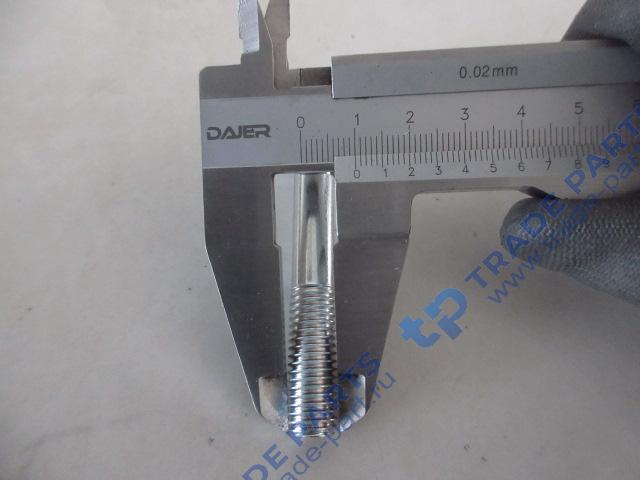 Реальная фотография болт м10*65*1,5 крепления картера маховика faw j6 качество о