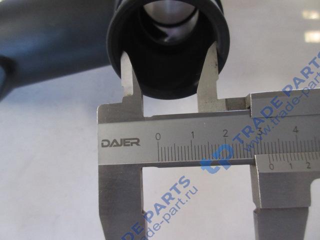 Реальная фотография патрубок воздушного компрессора (тройник) sitrak mc11/mc13 качество о