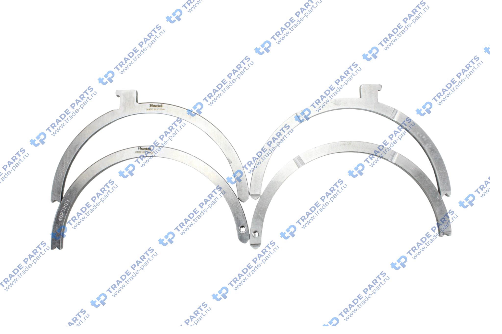 Реальная фотография полукольца коленвала m11  4023203 huatai