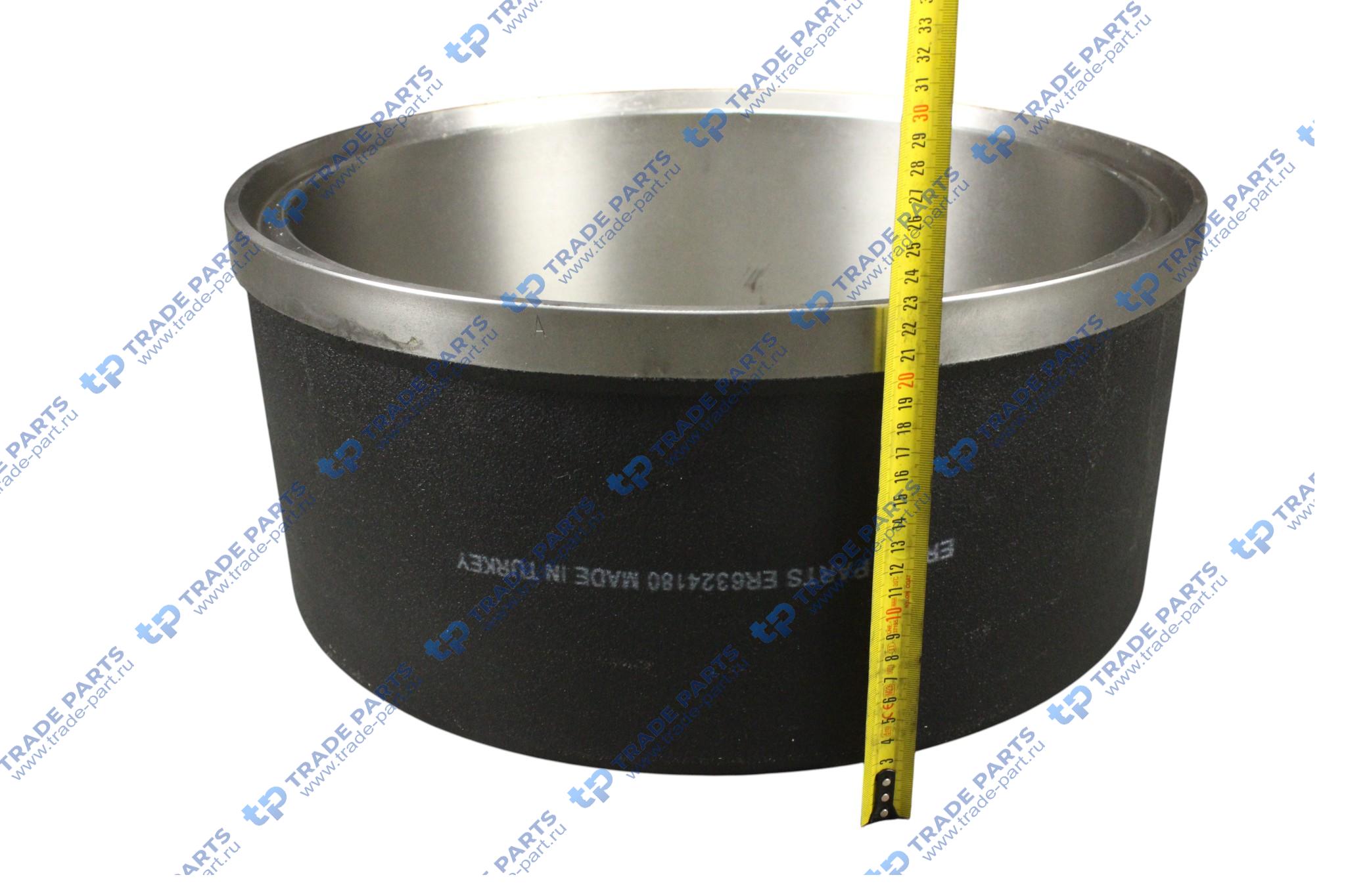 Реальная фотография барабан тормозной bpw (420х180 h226)03.106.67.62.0 пр-во турция