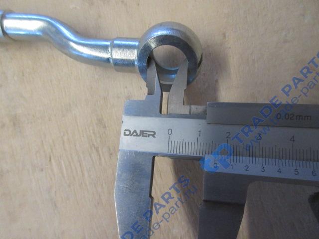 Реальная фотография трубка турбокомпрессора (подача масла) 13039417, 4110001031040