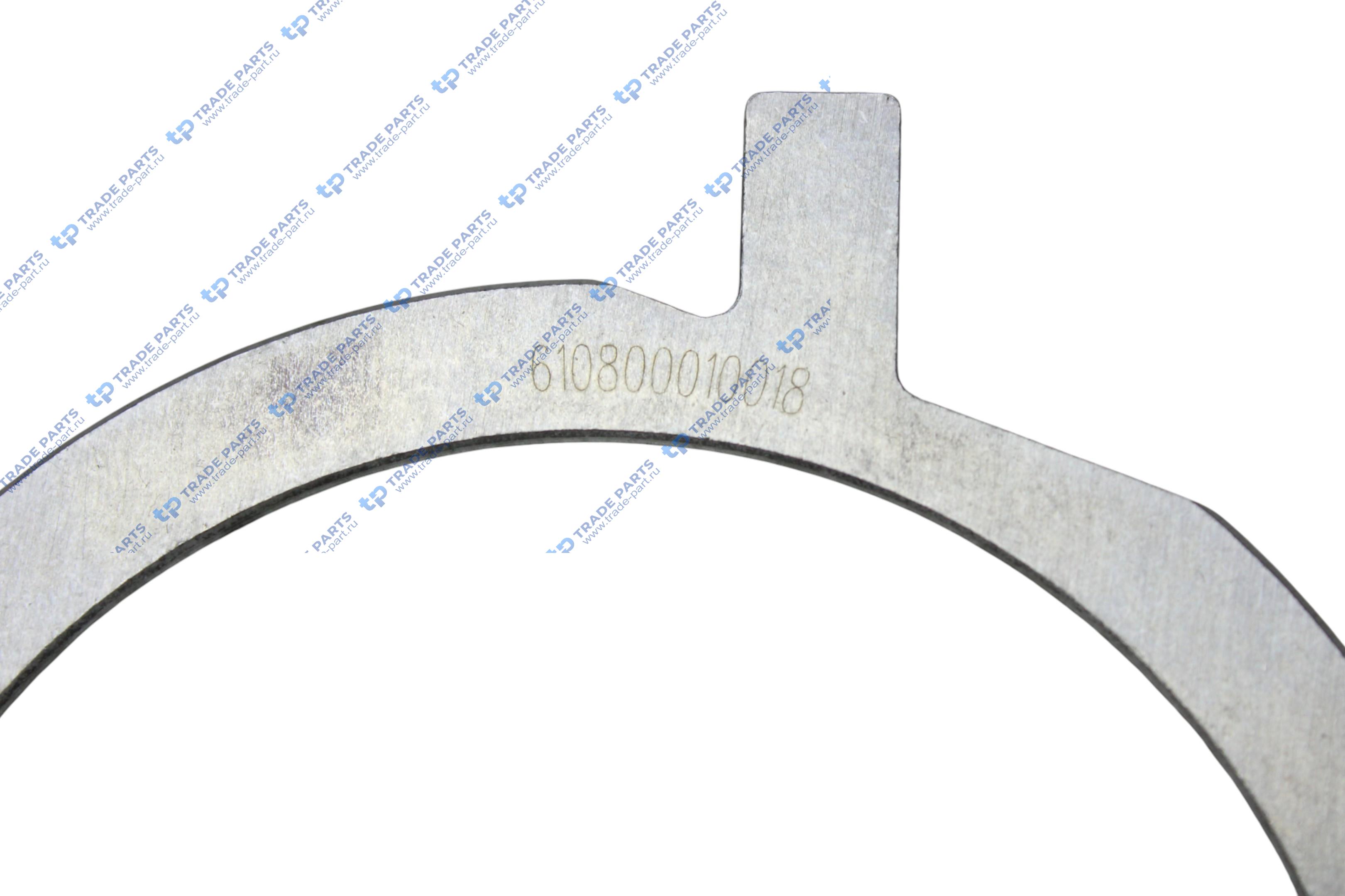 Реальная фотография полукольца коленвала wp7  610800010018 huatai