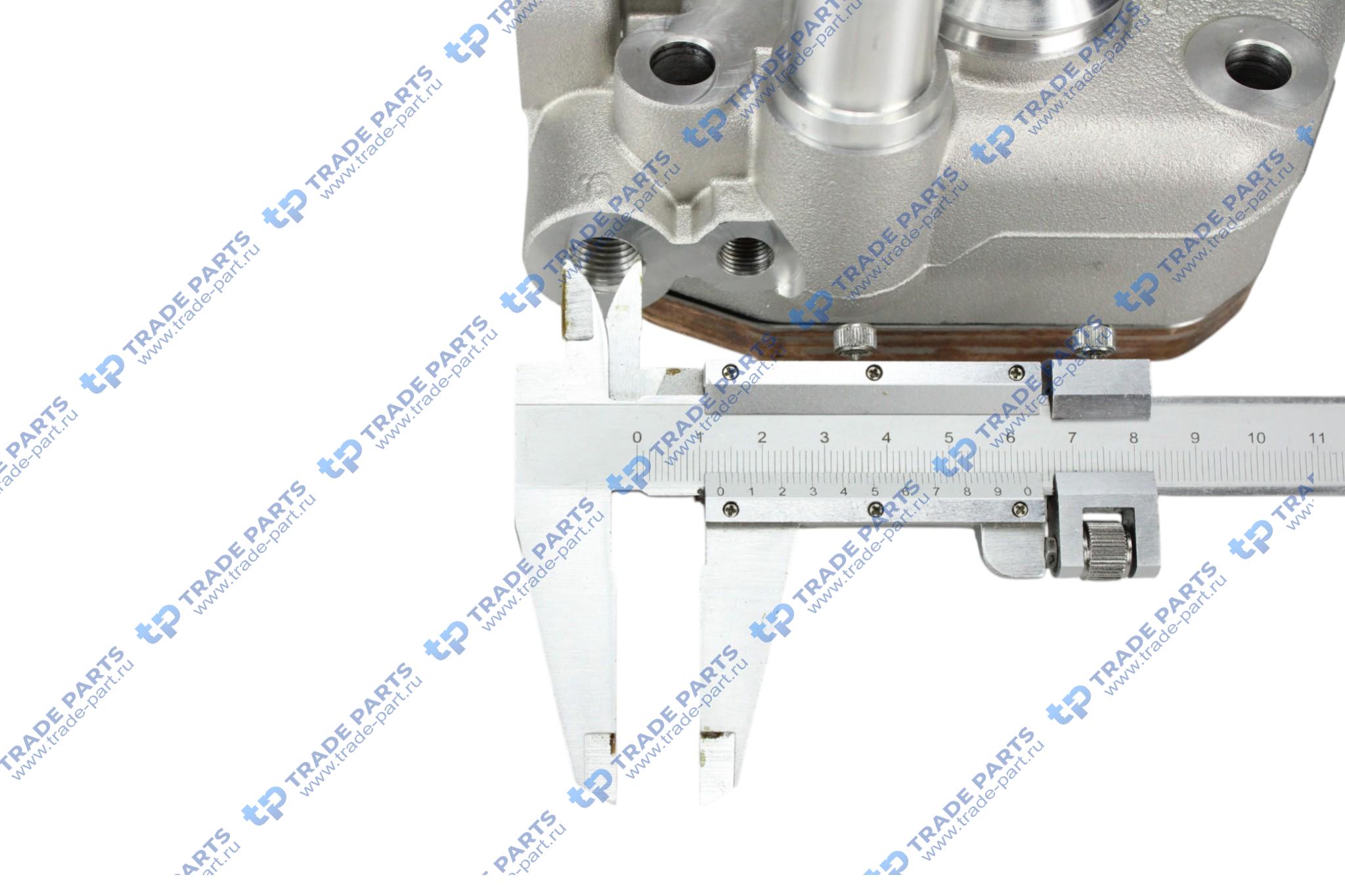 Реальная фотография головка компрессора mb actros om501/502 (1-цилиндровый) в сборе euro 4, 5