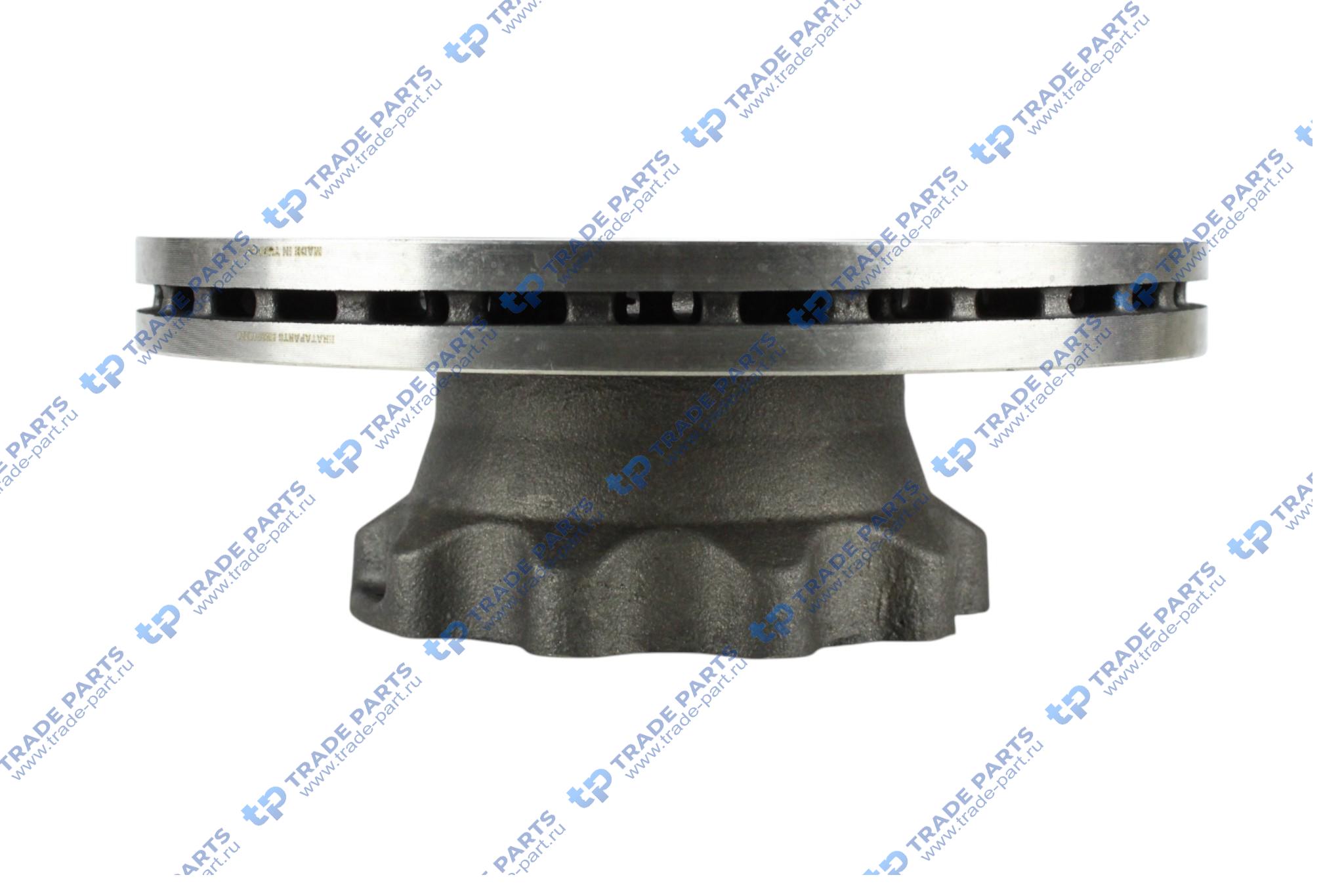 Реальная фотография диск тормозной 335*176*34 man l2000/tgl пр-во турция