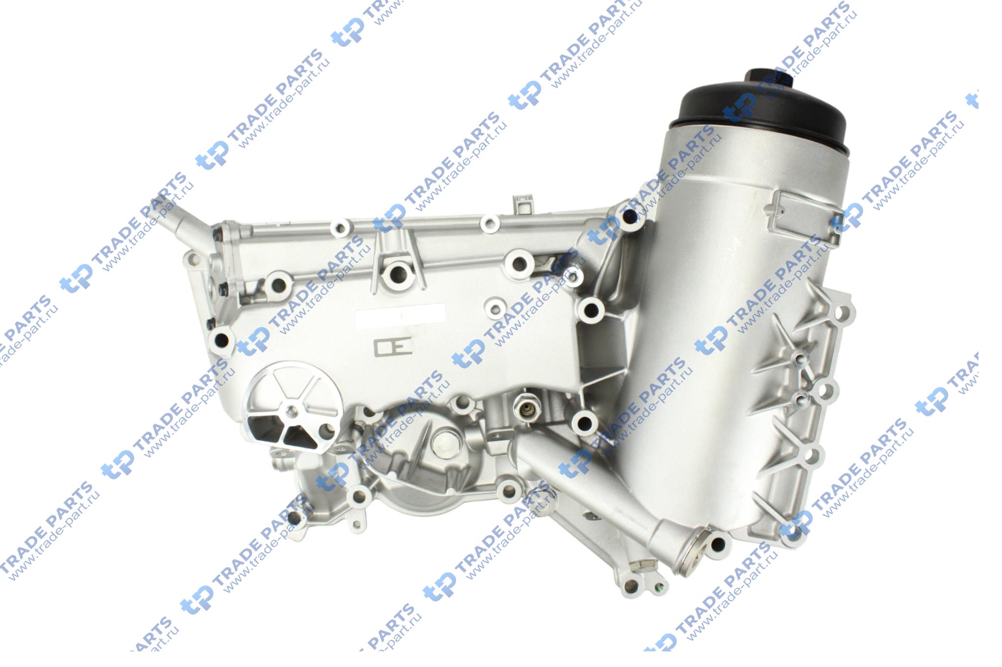 Реальная фотография корпус масляного радиатора mb actros eng.om501 la