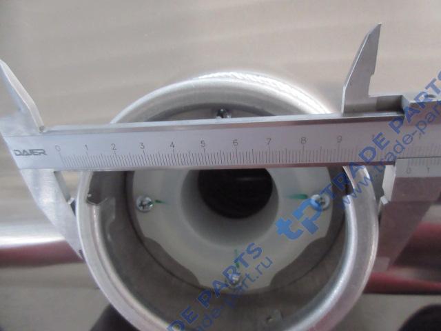 Реальная фотография бак топливный shacman x6000 700 л алюминий