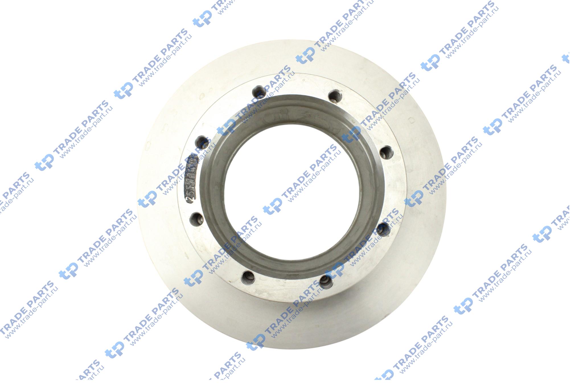 Реальная фотография диск тормозной mercedes atego задний (377/176х45/138 8n m14х1.5мм) пр-во турция