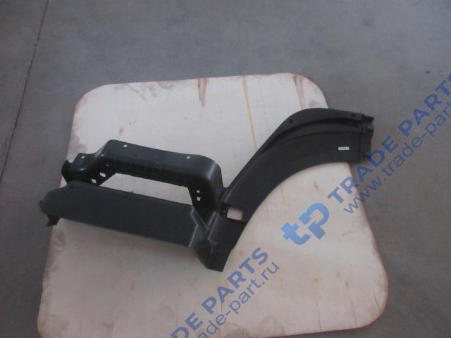 Реальная фотография крыло евро3 правое (переднее с подножкой) красное