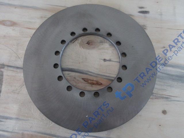 Реальная фотография диск тормозной 450 мм внутрений диаметр 195 мм 16 отверстий xcmg zl50g старого образца