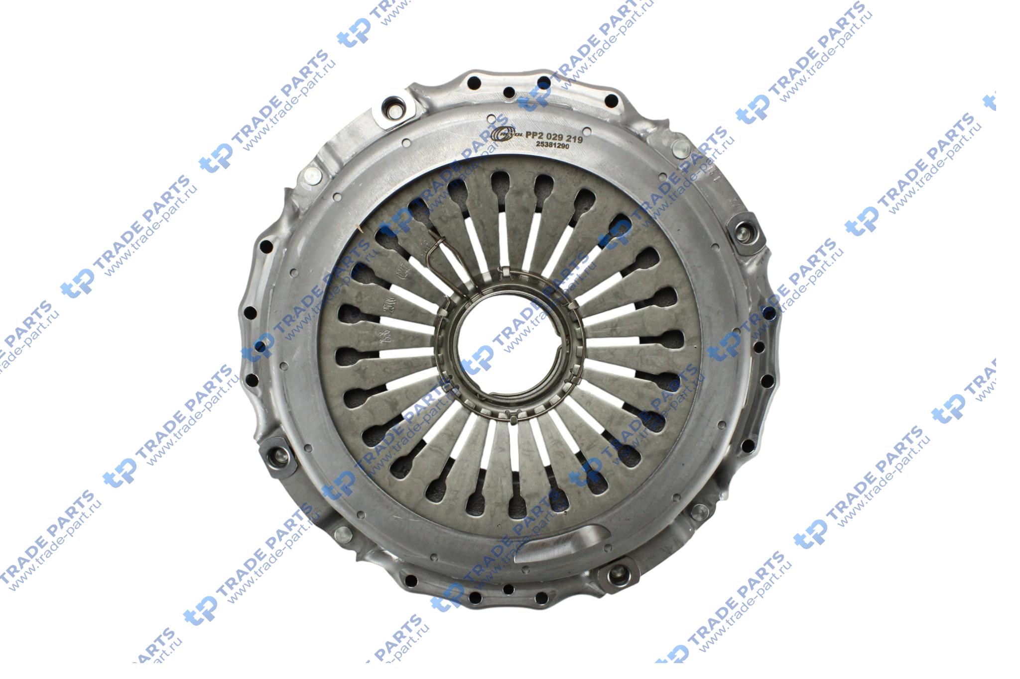 Реальная фотография корзина сцепления ford cargo fpt cursor 10,3 zf 16as2220 manuel 430mm. (pp2029219)