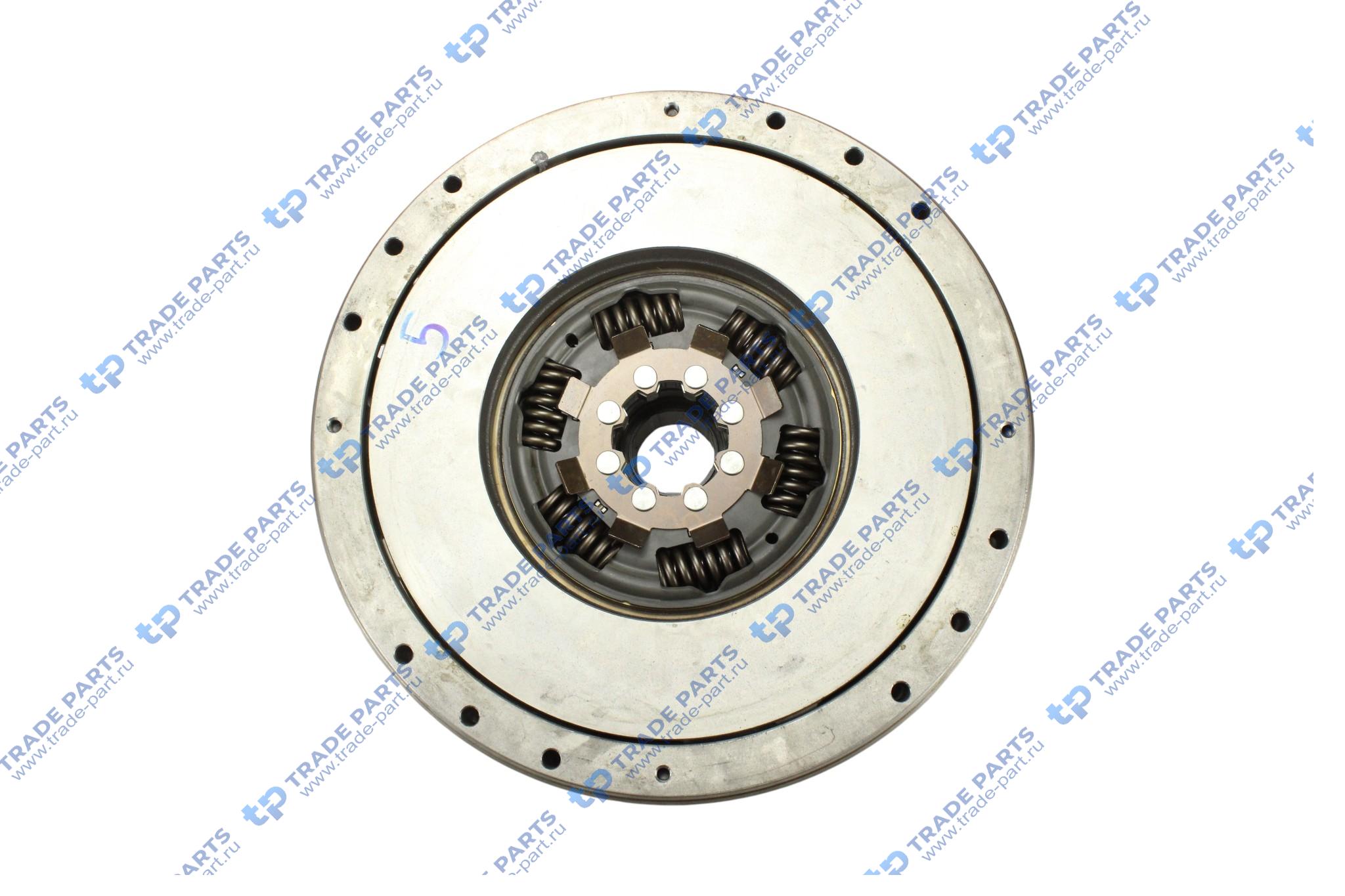 Реальная фотография корзина сцепления mb om501la, om502la, om541la g330-12 powershift amt 400 mm. twin disc