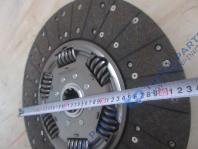 Реальная фотография комплект сцепления sitrak c7h mc13 ato акпп zf traxon (диск+корзина)
