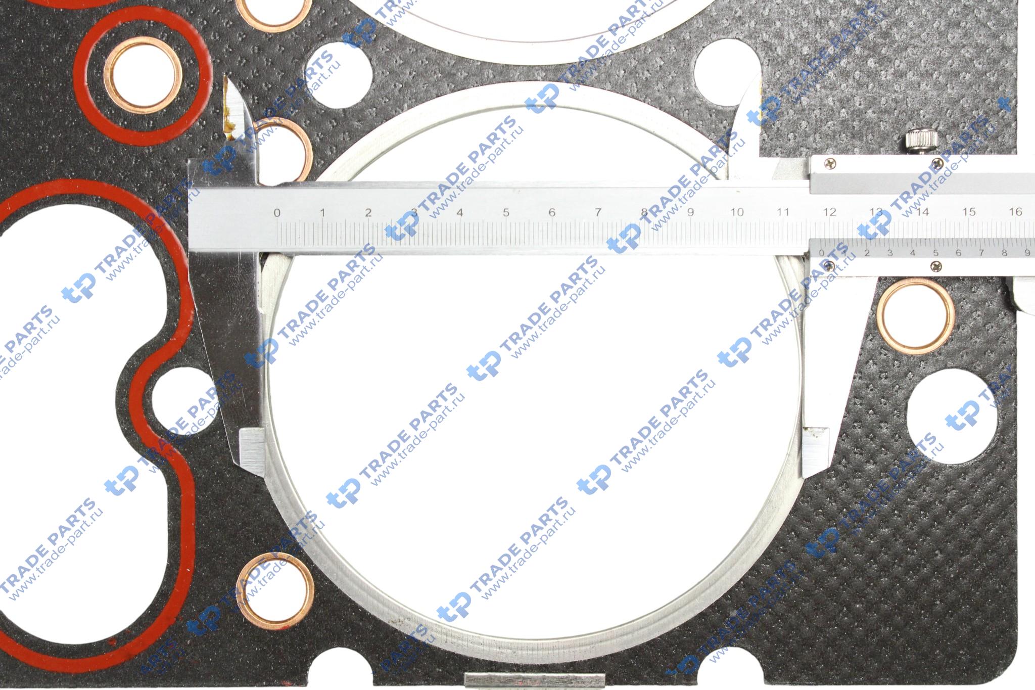 Реальная фотография прокладка цилиндра (полукруглые) yuchai yc6108g  b3000-1003011 huatai