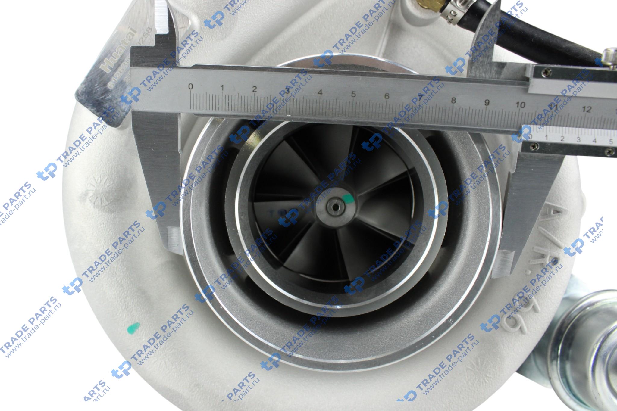 Реальная фотография турбокомпрессор wp12  420 л.с. 612630110258 huatai