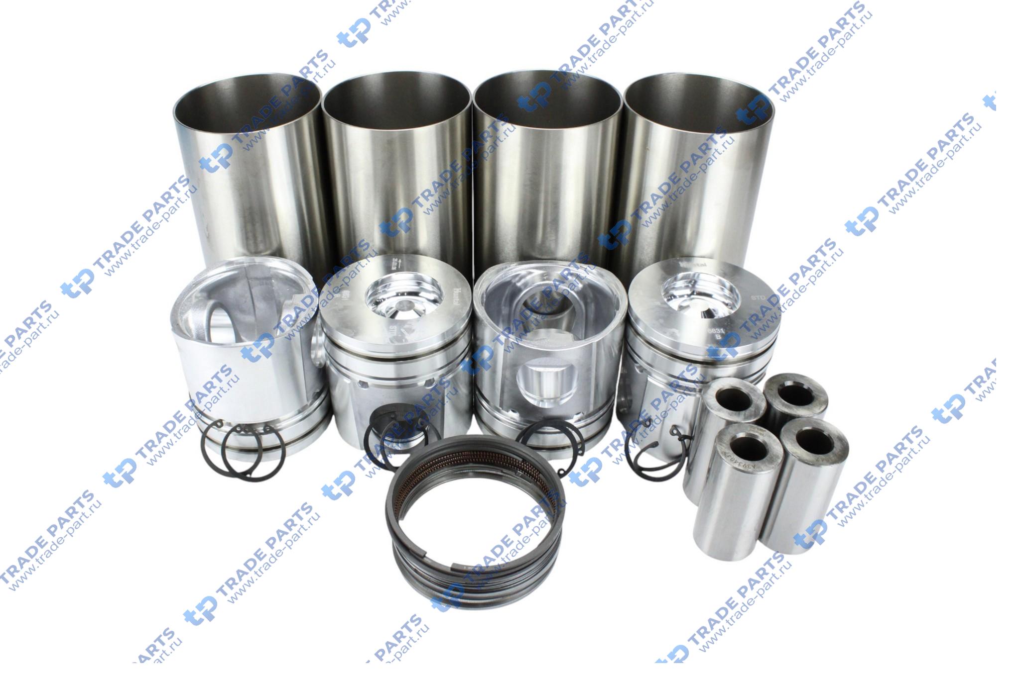 Реальная фотография поршневая группа  4btaa  3926631 huatai